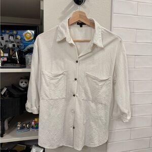 Massimo Dutti Classic White Shirt